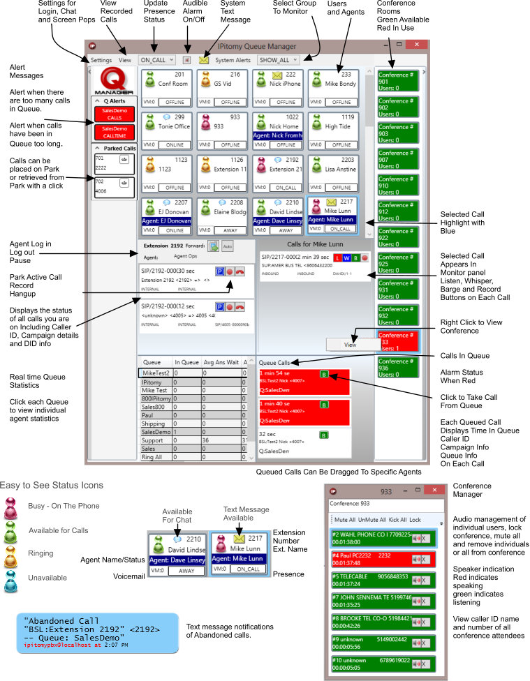 web qman - IPitomy Support and Sales